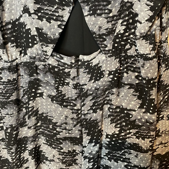 NWT Rebecca Taylor Summer Storm Silk Printed Dress Size 2 - Picture 8 of 11